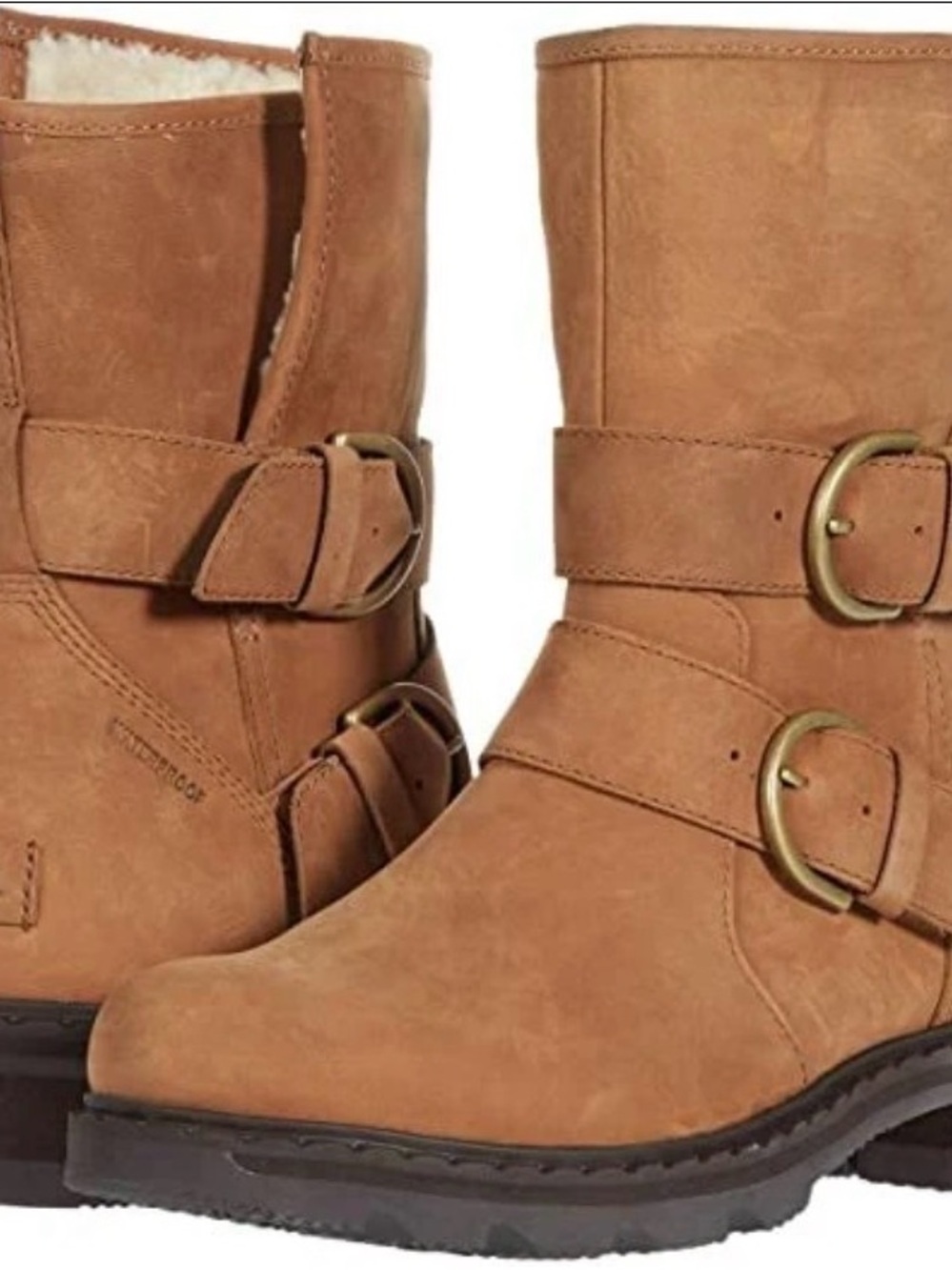 NWOB SOREL "LENNOX" Moto Boot Cozy
